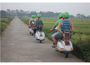 vespa tour hanoi - Hue vespa afternoon  countryside tour 