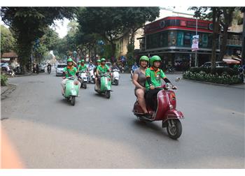 vespa tour hanoi - Hanoi Vespa 2,5 hours Tour 