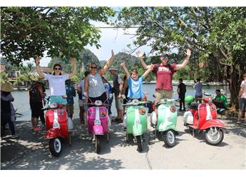 vespa tour hanoi - Hanoi Vespa Full Day City Tour & Countryside