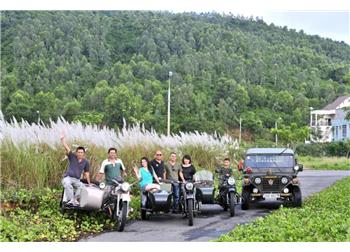 vespa tour hanoi - Hanoi  Army Jeep Red River Countryside Tour Half Day 