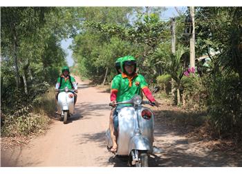 vespa tour hanoi - Mekong Vespa Tour 2 Days 1 Night