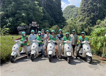 vespa tour hanoi - Ninh Binh Full Day Vespa Tour  Start From Hanoi - Limousine - Vespa - Boat - Rural Villages 